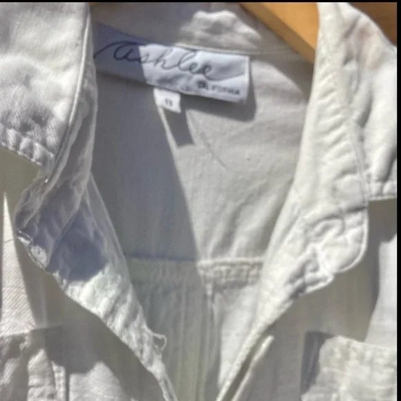 Miss Ashlee DRESS Legendary 80’s Button Back COTTON SLIM MIDI Sz 8 - Picture 3 of 16